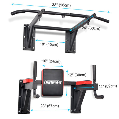 POWERFIT Pull Up+Dip Bar