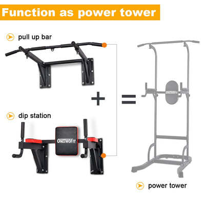 POWERFIT Pull Up+Dip Bar