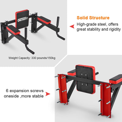 POWERFIT Pull Up+Dip Bar